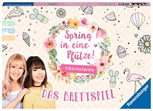 Ravensburger 26136 - Spring in eine Pfütze! - Das Brettspiel für Beste Freunde oder den ganzen Freundeskreis, Kreativität & Fantasie ab 8 Jahren, für 2-6 Spieler - ViktoriaSarina von Ravensburger