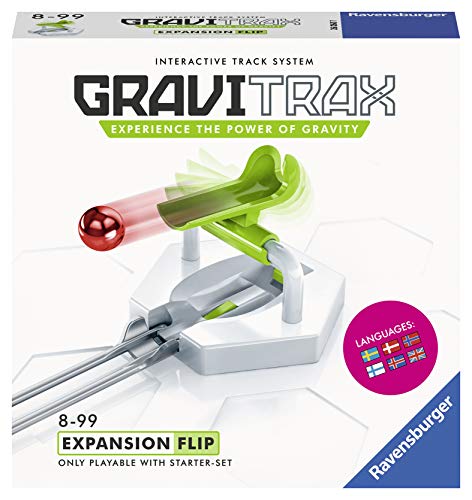 Ravensburger 26155 GraviTrax Flip Expansion interaktive Kugelbahnsysteme - grenzenloser BAU- und Spielspaß und Cooles Indoor-Spielzeug ab 8 Jahren von Ravensburger