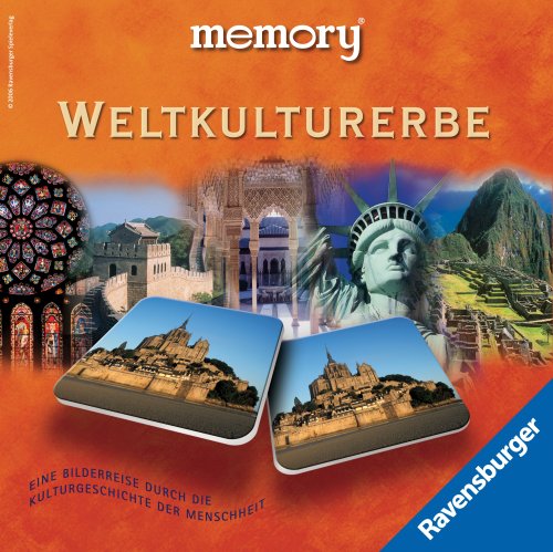 Ravensburger 26377 - Weltkulturerbe memory® von Ravensburger