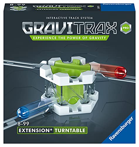 Ravensburger GraviTrax PRO Erweiterung Turntable - Ideales Zubehör für spektakuläre Kugelbahnen, Konstruktionsspielzeug für Kinder ab 8 Jahren von Ravensburger