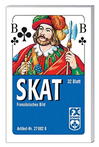 Ravensburger 27002 - Skat, Französisches Bild, 32 Karten in Faltschachtel von Ravensburger