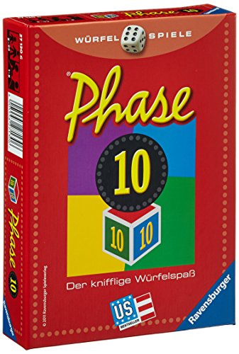 Ravensburger 27130 - Phase 10 - Würfelspiel von Ravensburger