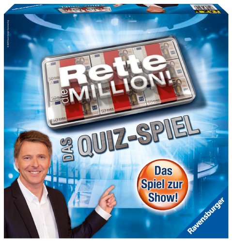 Ravensburger 27201 - Rette die Million - Das Quiz-Spiel von Ravensburger