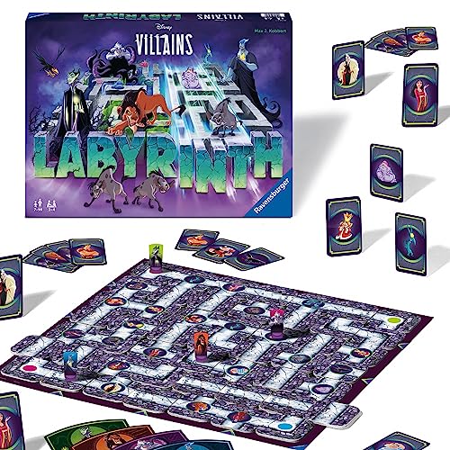 Ravensburger 27271 - Villains Labyrinth - Familienspiel für 2-4 Spieler ab 7 Jahren von Ravensburger