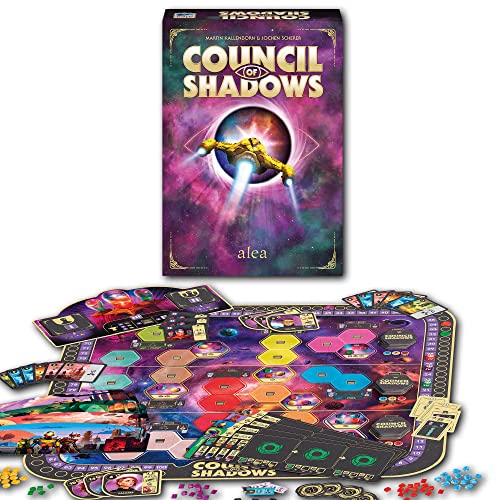 Ravensburger 27366 - Council of Shadows, Strategiespiel für 2-4 Spieler ab 14 Jahren, alea Spiele von Ravensburger