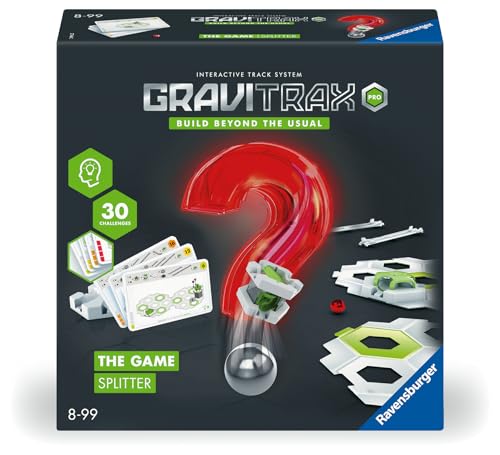 Ravensburger GraviTrax PRO The Game Splitter - Logikspiel für Kugelbahn Fans, Konstruktionsspielzeug für Kinder ab 8 Jahren von Ravensburger