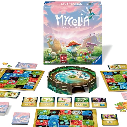 Ravensburger 27489 - Mycelia - Deckbuilding Spiel für Familien, Brettspiel für Erwachsene und Kinder ab 9 Jahren - einfaches Strategiespiel für 2-4 Spieler von Ravensburger