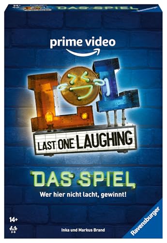 Ravensburger 27524 - Last One Laughing - Das Partyspiel zur Show, LOL Spiel für 3-8 Spieler ab 14 Jahren, über 350 Aufgaben zur Nicht-Lachen-Challenge, das lustige Kartenspiel zur LOL Staffel 1 2 3 4 von Ravensburger