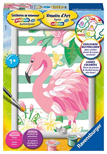 Ravensburger Malen Nach Zahlen - Flamingo von Ravensburger