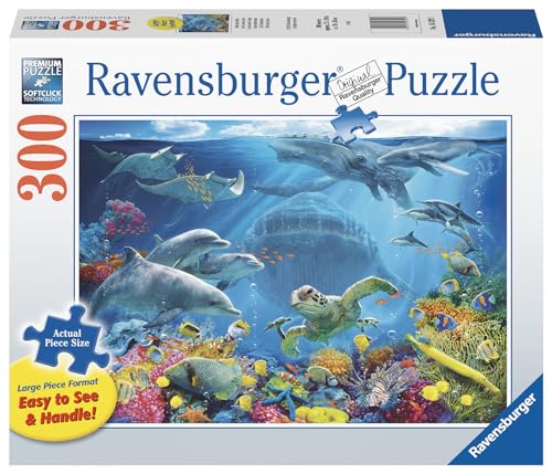 Ravensburger 2D 300 EL. duÄšzy Format Podwodne Äšzycie 16829 [Puzzle] von Ravensburger