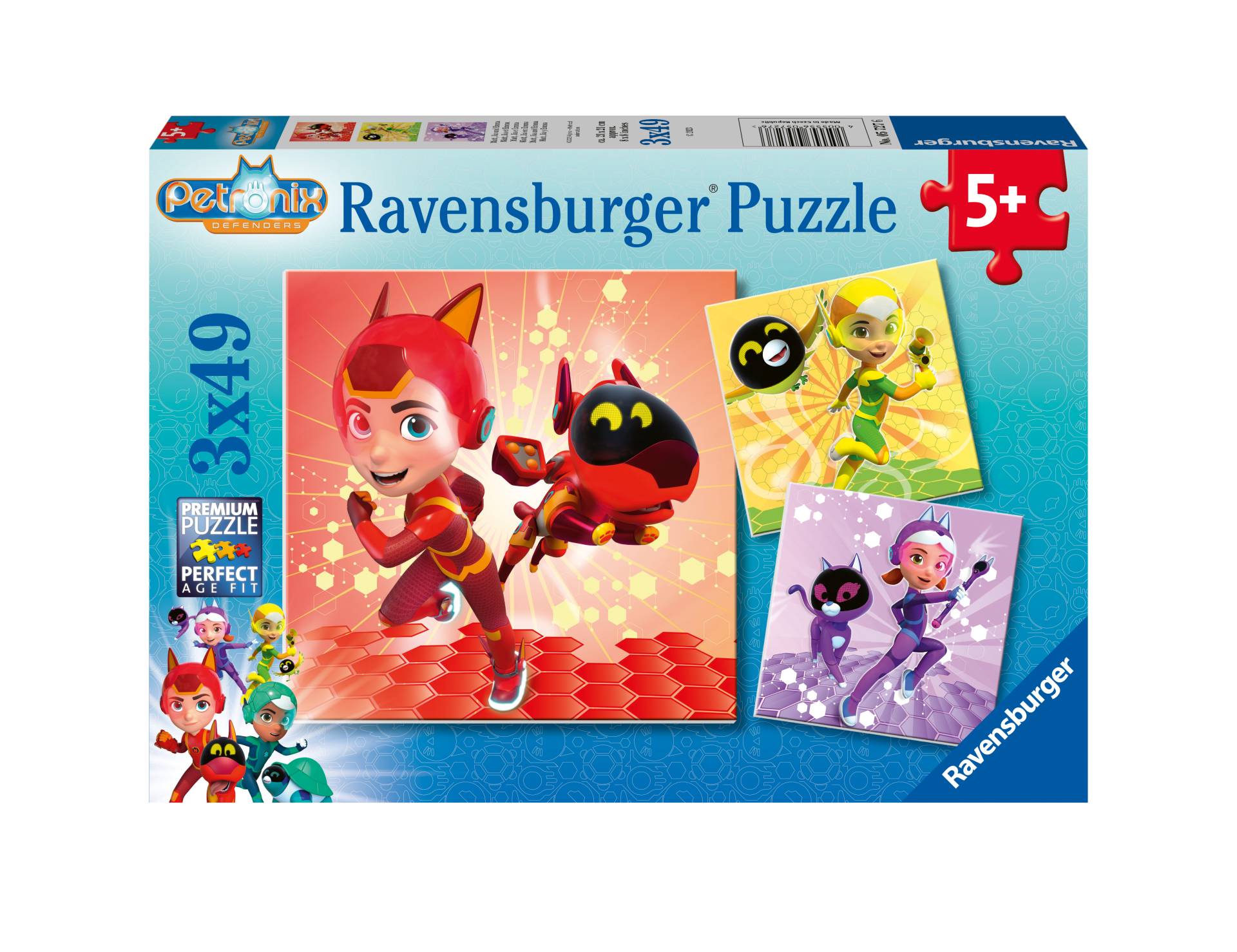 Ravensburger 3 Puzzles - Matt, Jia und Emma - Petronix 49 Teile Puzzle Ravensburger-05727 Ravensburger 3 Puzzles - Matt, Jia und Emma - Petronix 49 Teile Puzzle Ravensburger-05727 von Ravensburger