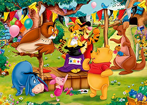 Ravensburger 03086 Winnie Puuh 60-teiliges riesiges Bodenpuzzle für Kinder ab 4 Jahren, Mehrfarbig, 69,9 x 49,7 x 0,2 cm von Ravensburger