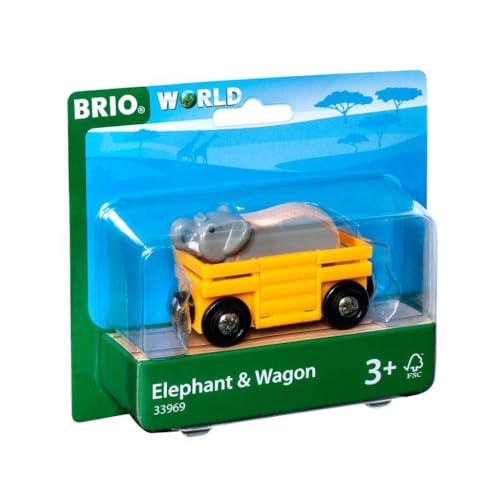 BRIO 33969 Tierwaggon Elefant von BRIO