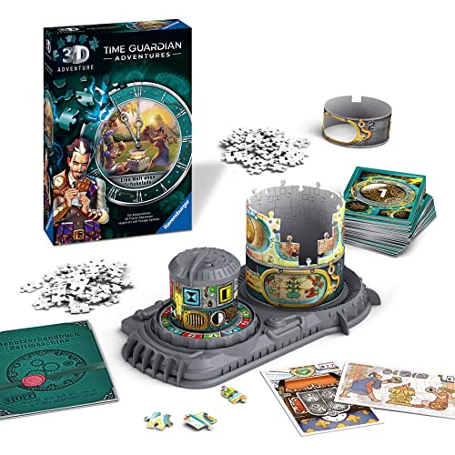 Ravensburger 3D Adventure 11540 TIME Guardian Adventures - Eine Welt ohne Schokolade - Escape Room Spiel, für 1 bis 4 Spieler - Kooperatives 3D Puzzle Abenteuer - einmaliges Event-Spiel ab 12 Jahren von Ravensburger