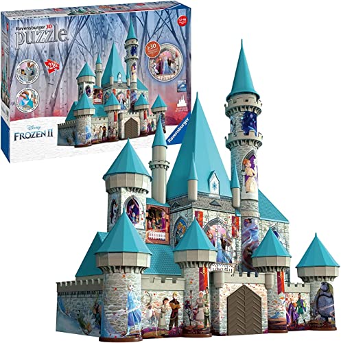 Ravensburger 3D Puzzle 11156 - Disney Frozen 2 Schloss - 216 Teile - Für alle Eisköniginnen Fans ab 10 Jahren Ravensburger 3D Puzzle 11156 - Disney Frozen 2 Schloss - 216 Teile - Für alle Eisköniginnen Fans ab 10 Jahren von Ravensburger