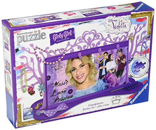 Schmuckbäumchen - Violetta Girly Girl Edition. Puzzle: Erlebe Puzzeln in der 3. Dimension von Ravensburger