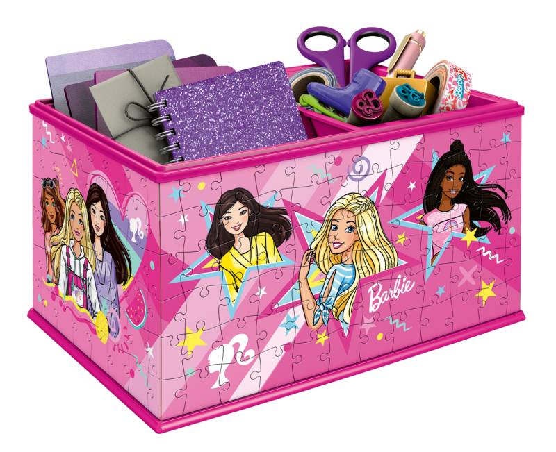 Ravensburger 3D Puzzle - Aufbewahrungsbox - Barbie 223 Teile Puzzle Ravensburger-11584 von Ravensburger