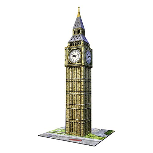 Ravensburger 3D Puzzle Bauwerke Big Ben Mit Uhr, Night Edition, Kinderpuzzle, Erwachsenenpuzzle, Puzzlespiel, Easy Click Technology, Inklusive Echter Uhr, 216 Teile, 12586 9 Ravensburger 3D Puzzle Bauwerke Big Ben Mit Uhr, Night Edition, Kinderpuzzle, Erwachsenenpuzzle, Puzzlespiel, Easy Click Technology, Inklusive Echter Uhr, 216 Teile, 12586 9 von Ravensburger