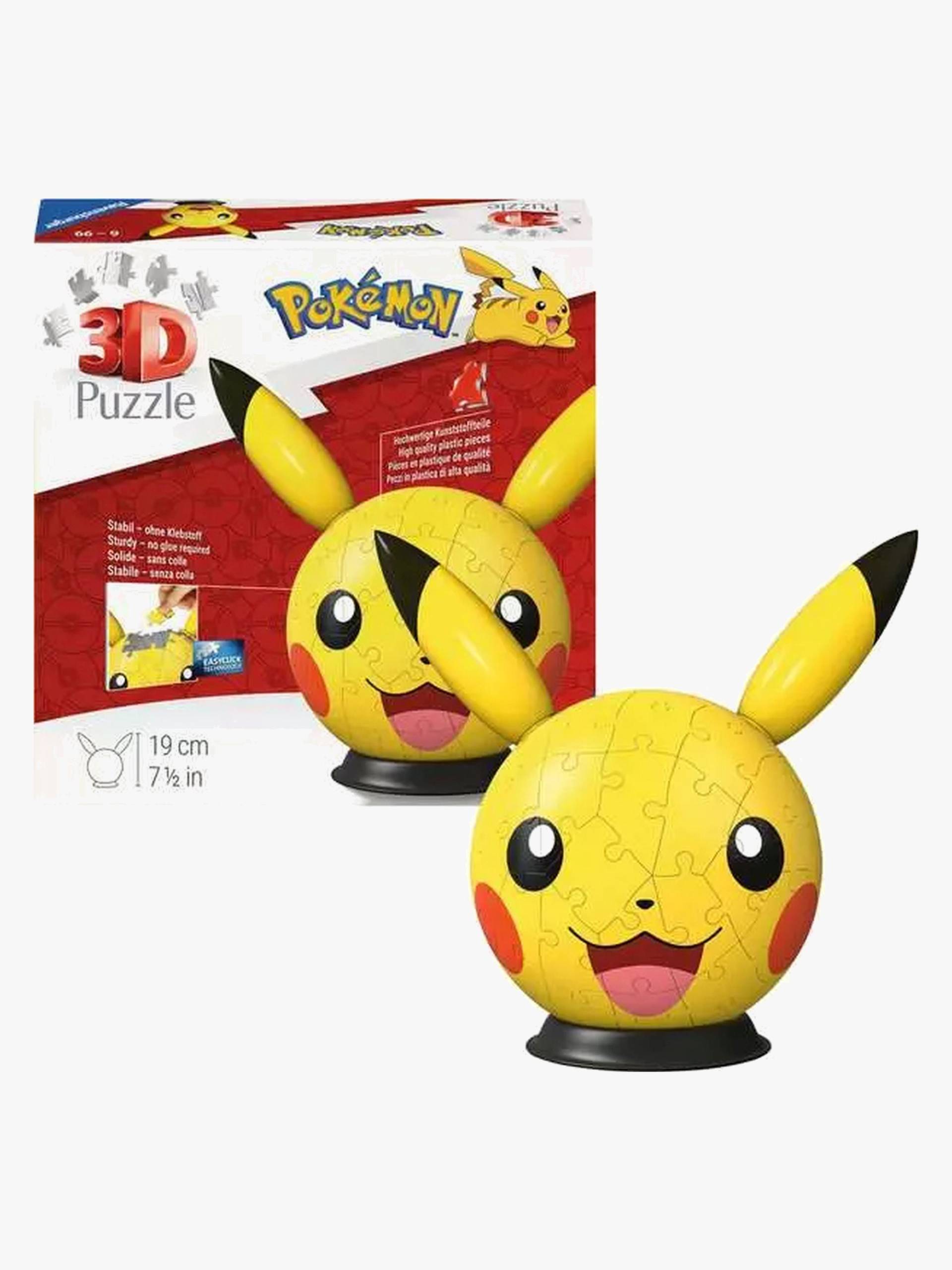 Ravensburger 3D-Puzzle Pikachu mit Ohren, 72 Teile Ravensburger 3D-Puzzle Pikachu mit Ohren, 72 Teile von Ravensburger