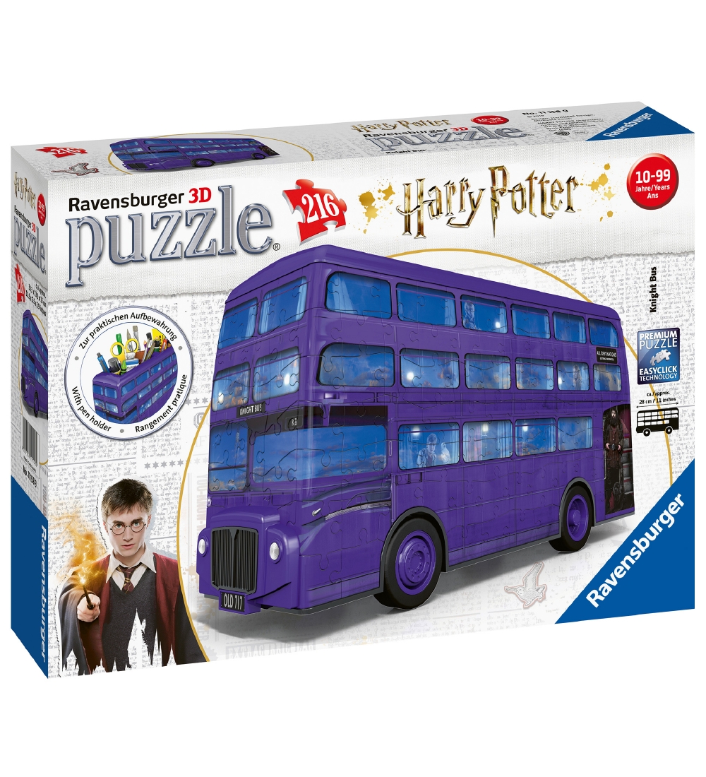 Ravensburger 3D Puzzlespiel - 216 Teile - Harry Potter Nachtbus - Ravensburger - One Size - Puzzlespiele Ravensburger 3D Puzzlespiel - 216 Teile - Harry Potter Nachtbus - Ravensburger - One Size - Puzzlespiele von Ravensburger