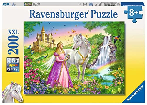 Ravensburger 4005556126132 Kinderpuzzle 12613 - Prinzessin mit Pferd - 200 Teile von Ravensburger