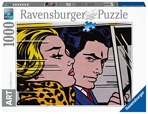 Ravensburger 17179 Kunstsammlung Lichtenstein Art Collection – Roy Lichenstein Im Auto, 1000 Teile Puzzle für Erwachsene und Kinder ab 12 Jahren, Mehrfarbig von Ravensburger