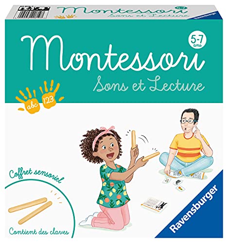 Ravensburger 4005556208197 Montessori - Sound und Wiedergabe Lernspiel, Mehrfarbig, M von Ravensburger