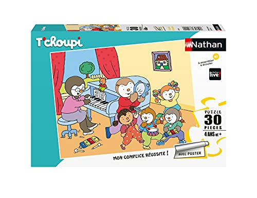 Nathan Puzzle 30-teilig T'choupi Macht die Musik, Kinder, 4005556863686, Neant Nathan Puzzle 30-teilig T'choupi Macht die Musik, Kinder, 4005556863686, Neant von Ravensburger