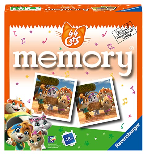 Ravensburger 44 Cats Mini Memory® D/F/I/NL/EN/E von Ravensburger