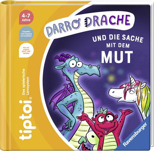 Ravensburger 49292 tiptoi® Darro Drache und die Sache mit dem Mut von Ravensburger