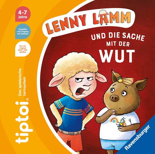 Ravensburger 49293 tiptoi® Lenny Lamm und die Sache mit der Wut tiptoi Bilderbuc von Ravensburger