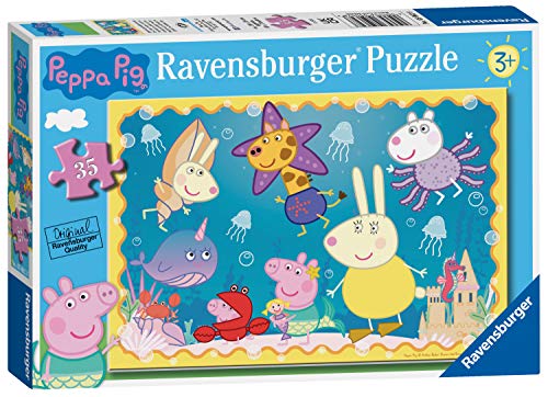 Peppa Pig 5062 Peppa Wutz Ravensburger Unterwasser-Abenteuer, 35-teiliges Puzzle für Kinder ab 3 Jahren, verschieden von Ravensburger