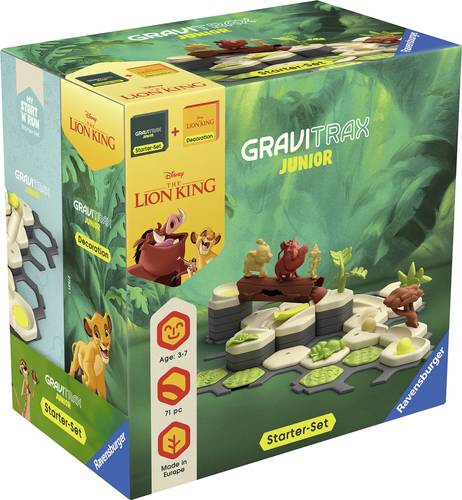 Ravensburger 73437 GraviTrax Junior Starter-Set Lion King von Ravensburger