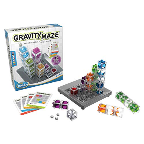 ThinkFun - 76433 - Gravity Maze - das spannende Kugellabyrinth für Mädchen und Jungen ab 8 Jahren. Gehirntraining mit Einer Kugelbahn im neuen Verpackungsdesign! von ThinkFun