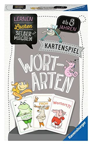 Ravensburger 80353 - Lernen Lachen Selbermachen: Wortarten, Lernspiel, Kartenspiel von Ravensburger