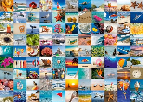 Ravensburger 99 Seaside Moments 1000 Teile Puzzle für Erwachsene - 12000410 - Handwerkliches Werkzeug, Made in Germany, jedes Teil passt perfekt zusammen von Ravensburger