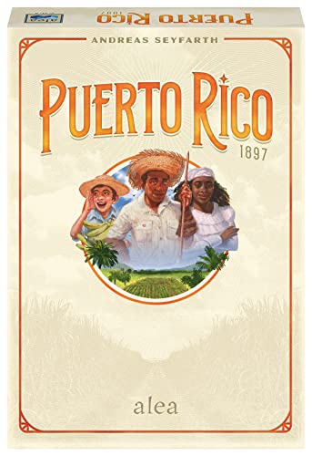 Ravensburger - Alea Puerto Rico 1987, Brettspiel für die ganze Familie, 2-5 Spieler, Geschenkidee für Erwachsene und Jungen ab 12 Jahren, italienische Ausgabe Ravensburger - Alea Puerto Rico 1987, Brettspiel für die ganze Familie, 2-5 Spieler, Geschenkidee für Erwachsene und Jungen ab 12 Jahren, italienische Ausgabe von Ravensburger