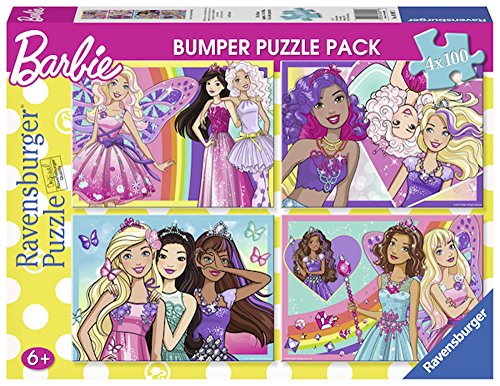 Ravensburger Barbie, 4 x Kunstnägel Puzzle Bumper Pack von Ravensburger