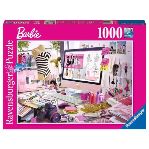 Ravensburger Puzzle 17518 - Barbie, die Fashion Ikone - 1000 Teile Puzzle für Kinder und Erwachsene ab 14 Jahren von Ravensburger