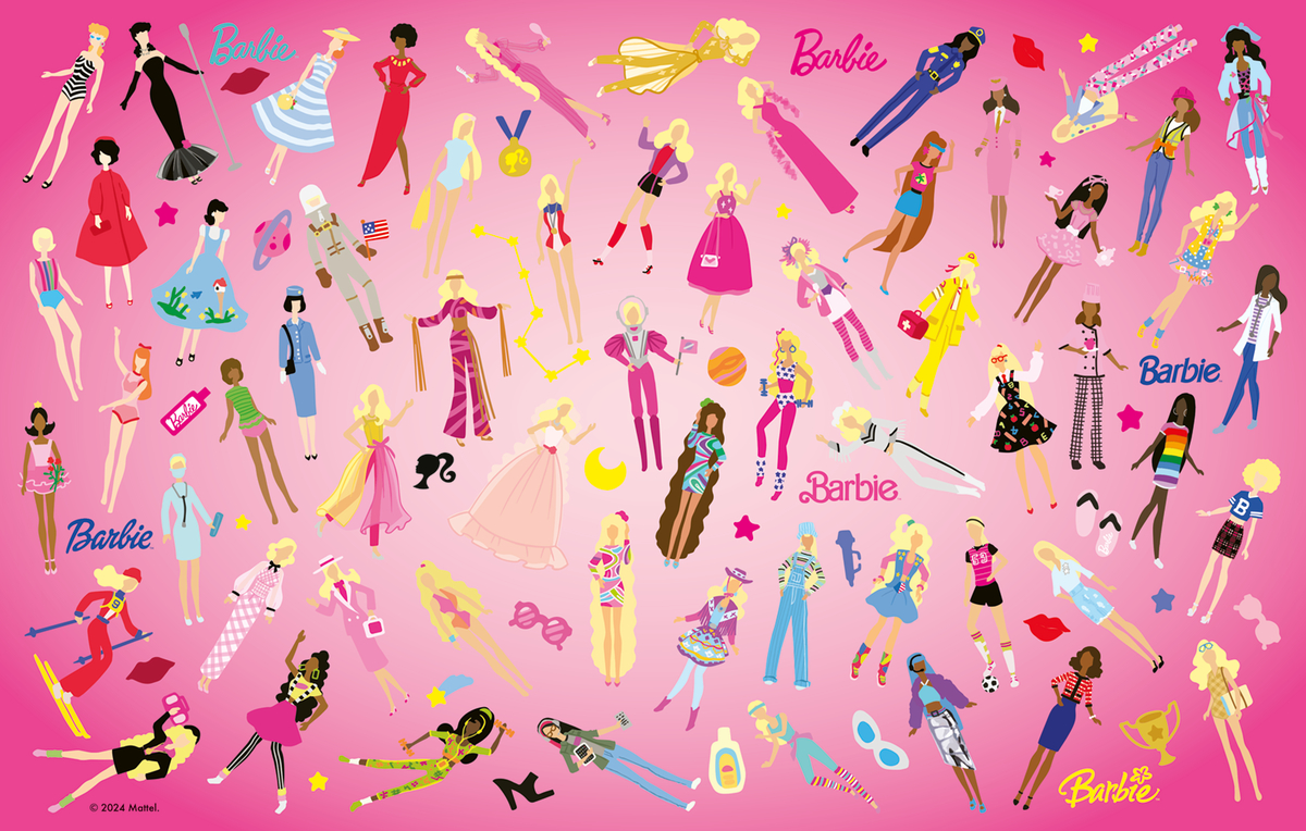 Ravensburger Barbie - Inspiring Girls Since 1959 200 Teile Puzzle Ravensburger-01492 Ravensburger Barbie - Inspiring Girls Since 1959 200 Teile Puzzle Ravensburger-01492 von Ravensburger