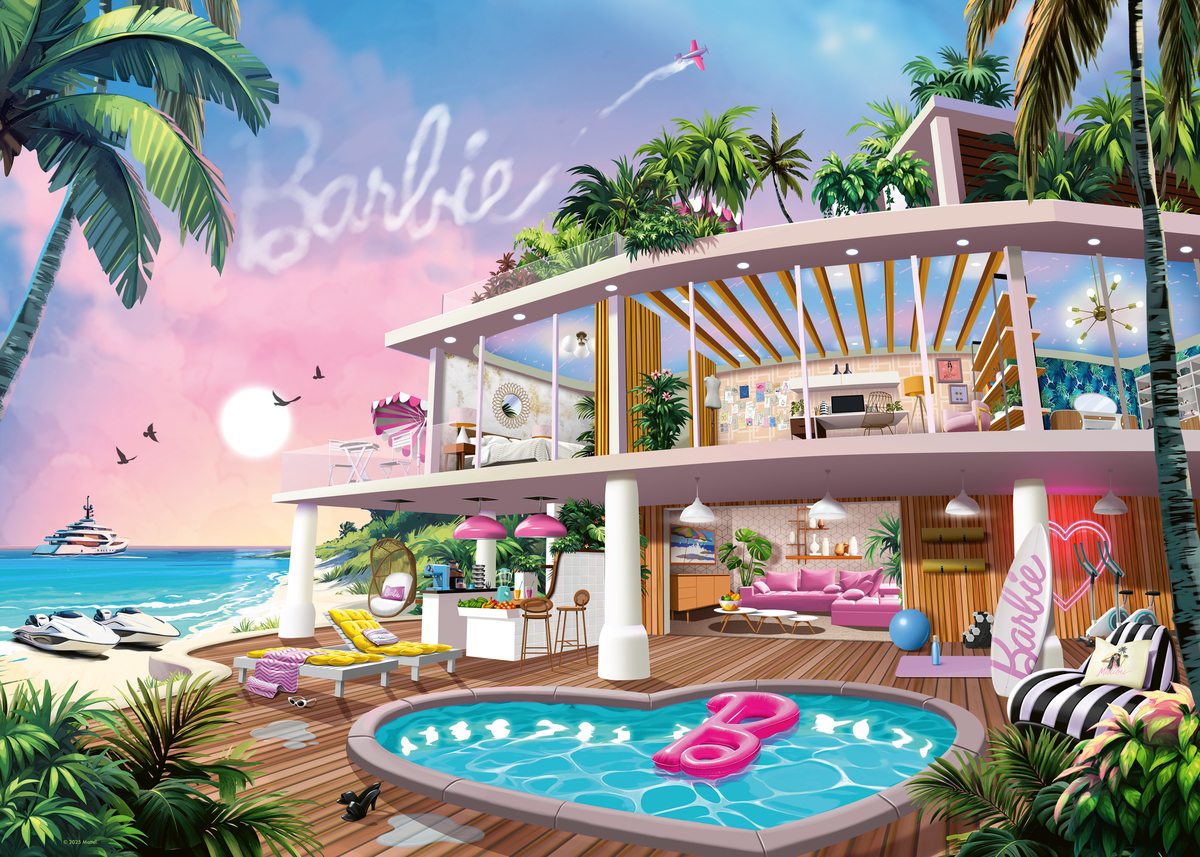 Ravensburger Barbie - Meet Me In Malibu 1000 Teile Puzzle Ravensburger-01495 Ravensburger Barbie - Meet Me In Malibu 1000 Teile Puzzle Ravensburger-01495 von Ravensburger