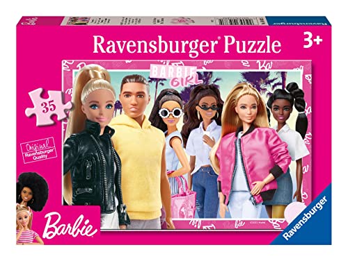 Ravensburger Barbie Puzzle, Kollektion 35 Teile, Puzzle für Kinder, Empfohlenes Alter 3 + Jahre von Ravensburger