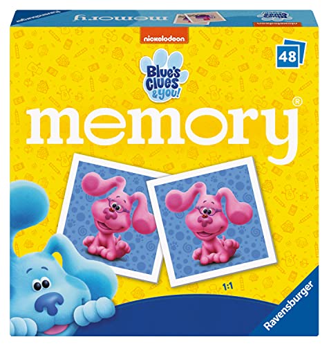 Ravensburger Blue's Clues Mini-Memory-Spiel – passende Bilder für Kinder ab 3 Jahren – Lernspielzeug für Kinder, 20899, Mehrfarbig Ravensburger Blue's Clues Mini-Memory-Spiel – passende Bilder für Kinder ab 3 Jahren – Lernspielzeug für Kinder, 20899, Mehrfarbig von Ravensburger