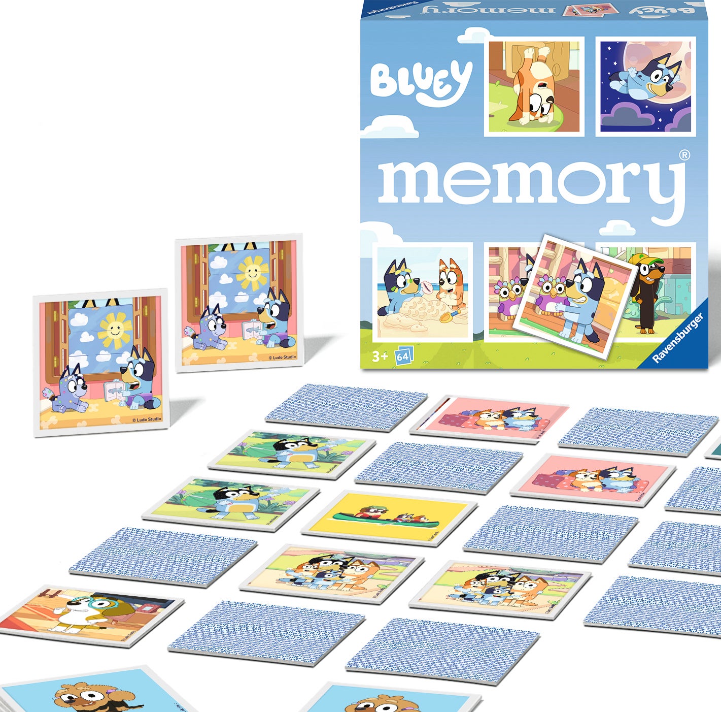 Ravensburger Bluey Memospiel von Ravensburger