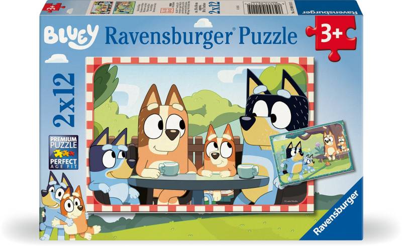 Ravensburger Bluey Puzzles 2x12 Teile von Ravensburger