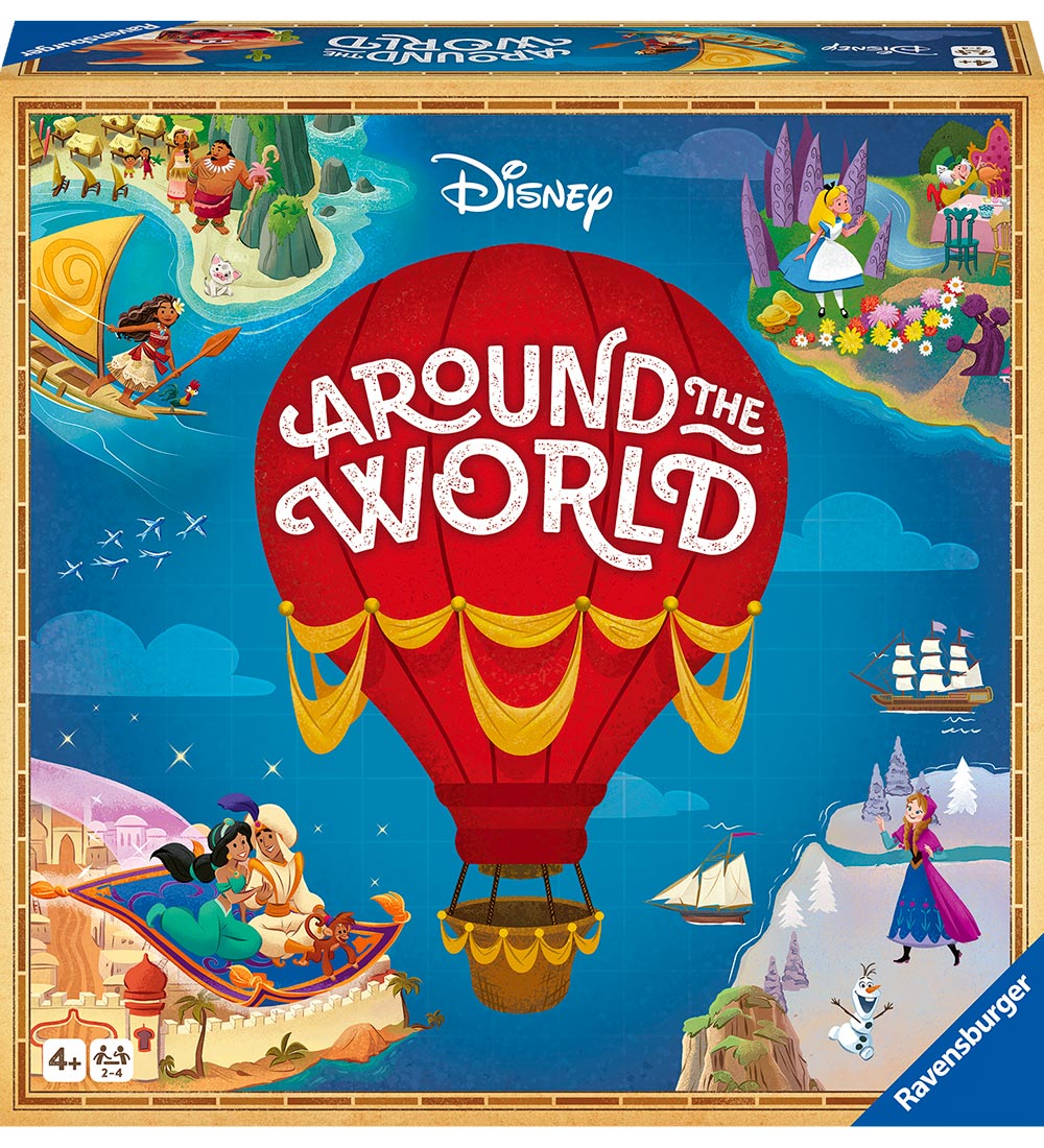 Ravensburger Brettspiel - Disney Rund um die Welt - Ravensburger - One Size - Brettspiele Ravensburger Brettspiel - Disney Rund um die Welt - Ravensburger - One Size - Brettspiele von Ravensburger