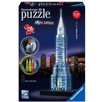 3D Puzzle Ravensburger Chrysler Building bei Nacht 216 Teile von Ravensburger