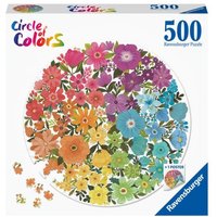 Puzzle Ravensburger Circle of Colors - Flowers 500 Teile von Ravensburger