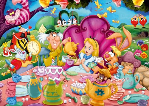 Ravensburger Puzzle 12000109 - Alice im Wunderland - 1000 Teile Disney Puzzle für Erwachsene und Kinder ab 14 Jahren von Ravensburger