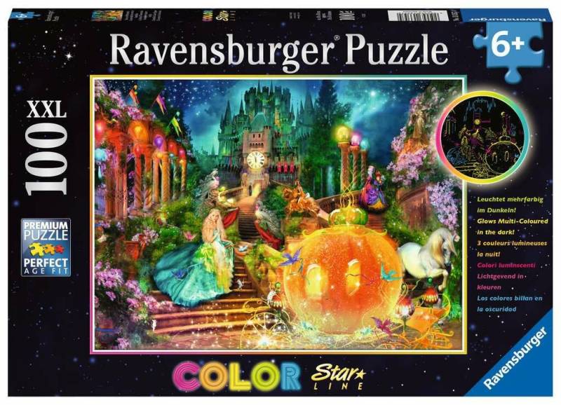 Ravensburger Color Starline Puzzle Aschenputtel XXL 100 Teile von Ravensburger